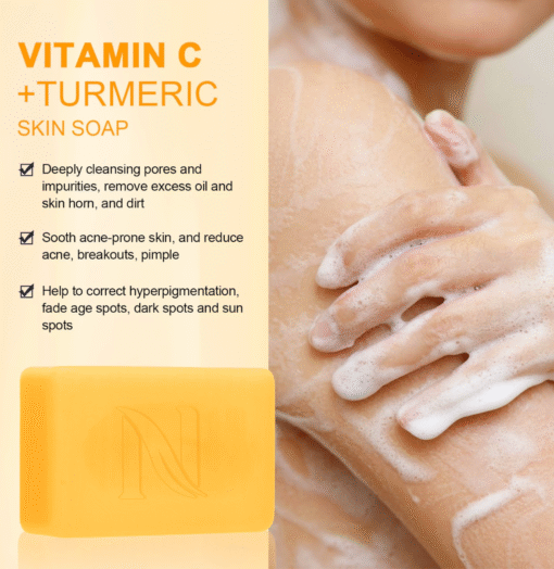 Muilas Su Vitaminu C + Ciberžole - Tamsesnei Odai - Image 5