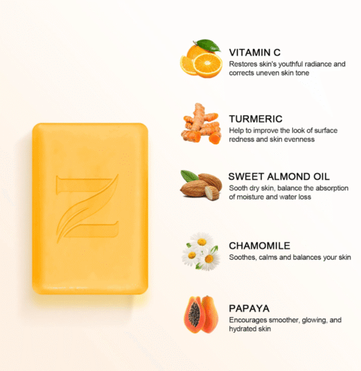 Muilas Su Vitaminu C + Ciberžole - Tamsesnei Odai - Image 6