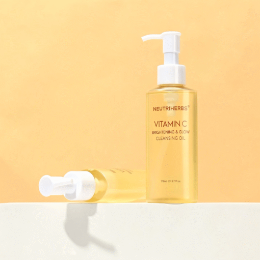 Atnaujinamasis Veido Valomasis Aliejus su Vitaminu C - Image 3
