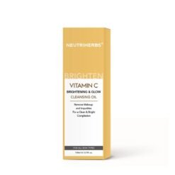 Atnaujinamasis veido valomasis aliejus su vitaminu C – lengva ir maitinanti tekstūra