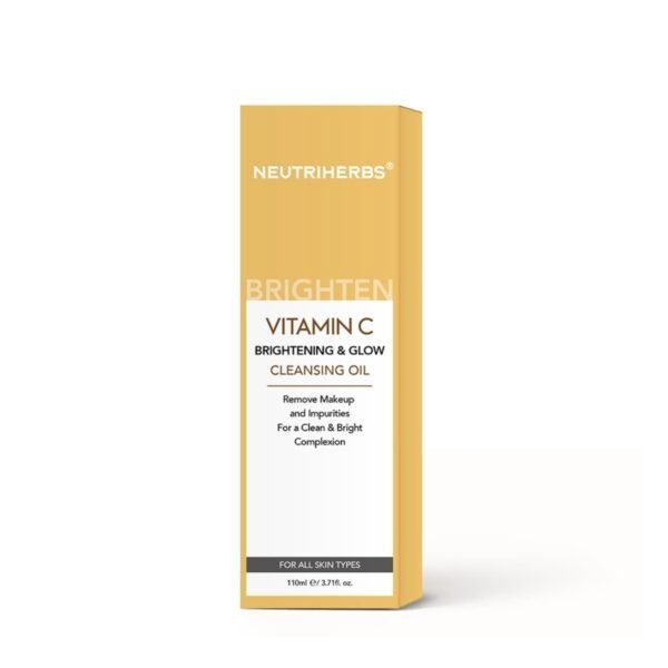 Atnaujinamasis veido valomasis aliejus su vitaminu C – lengva ir maitinanti tekstūra