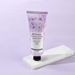 Retinolio rankų kremas su žaliojo bambuko ekstraktu – stiprina ir regeneruoja odą