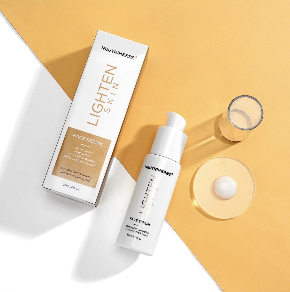 Odos šviesinantis serumas su vitaminu C