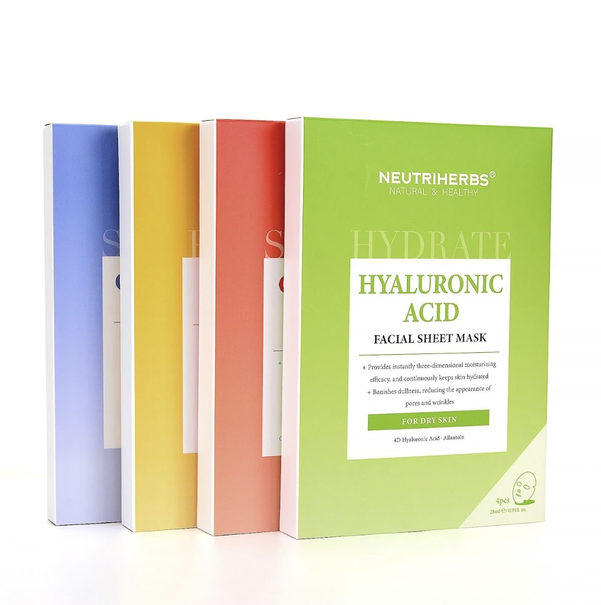 veido kaukių rinkinys