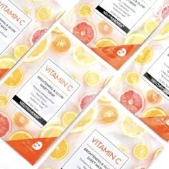 Vitamino C veido kaukė NURA – drėkinanti ir skaistinanti odos priežiūros priemonė
