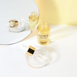 Veido aliejus su vitaminu C – spindinčiai odai