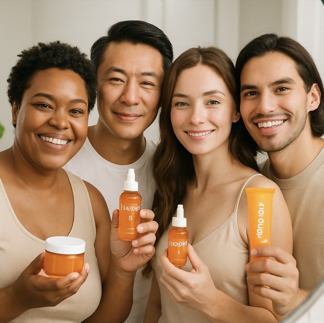 Vitaminas C veidui