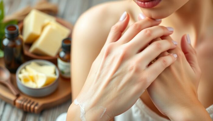 natūralios kosmetikos rankų kremas