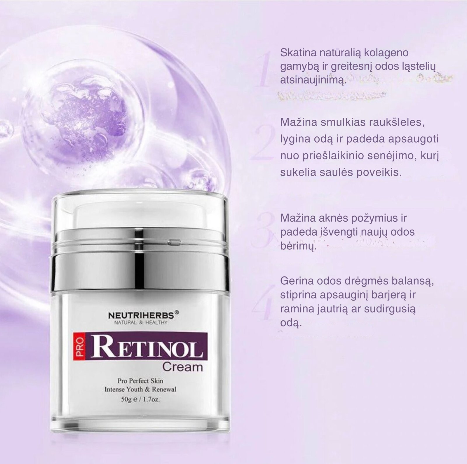 Retinolio kremas