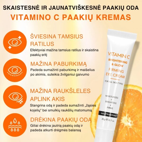 C paakių kremas